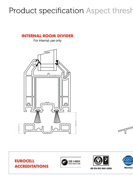 eurocell aspect threshold datasheet